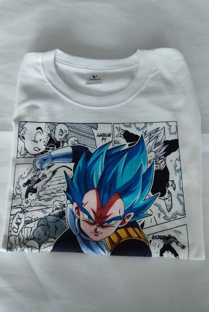 Playeras 2025 de vegeta