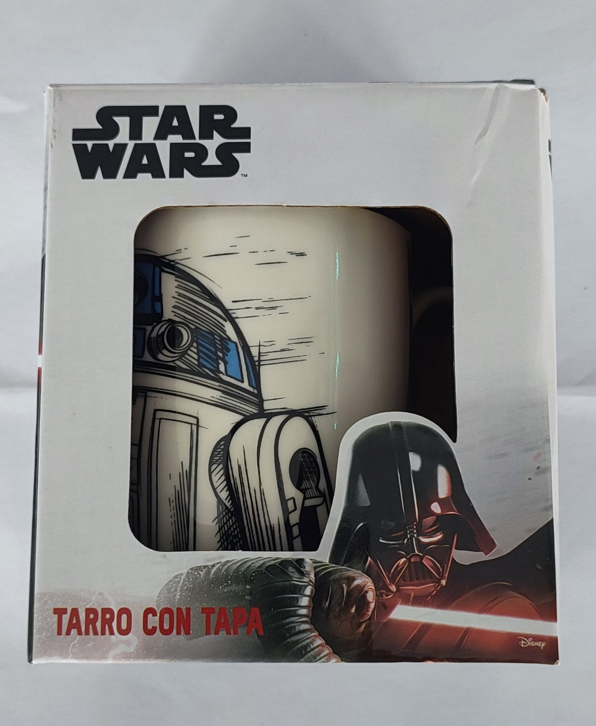 Tarro con tapa Star Wars (R2-D2)