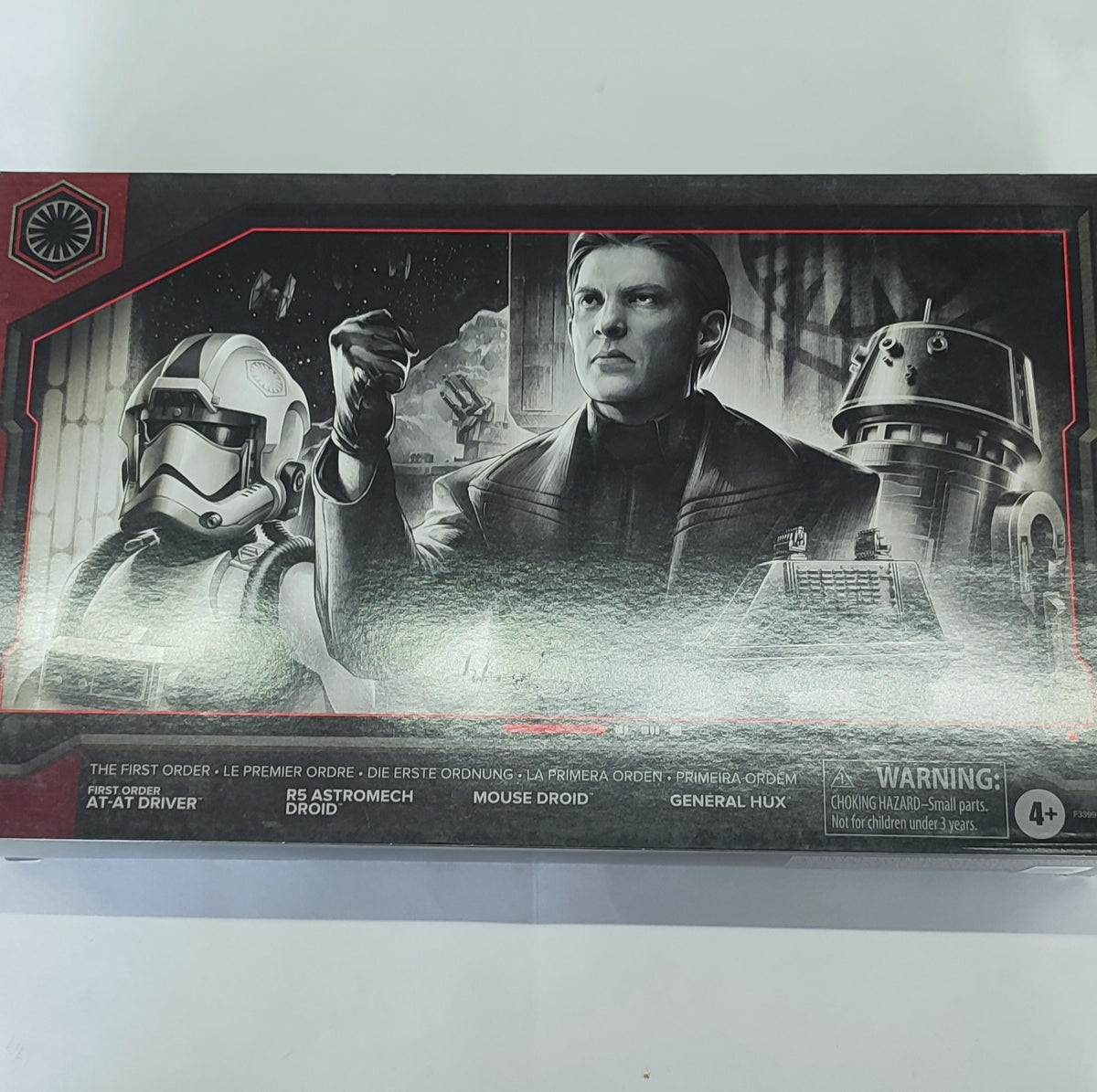 Pack AT-AT Driver, R5, Mouse droid y General Hux (Frist order)