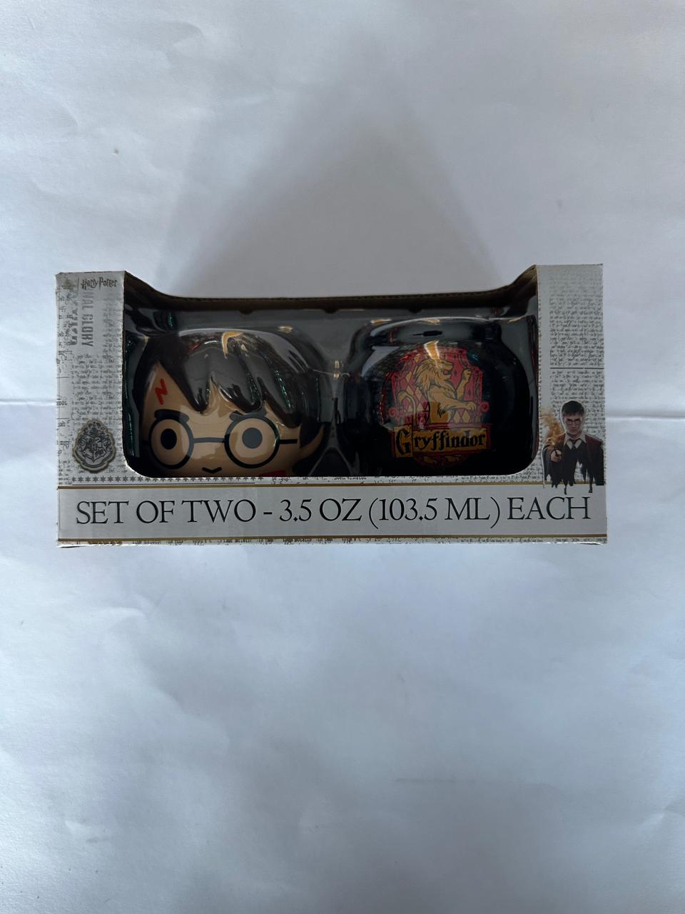 Two pack mini tazas Harry Potter