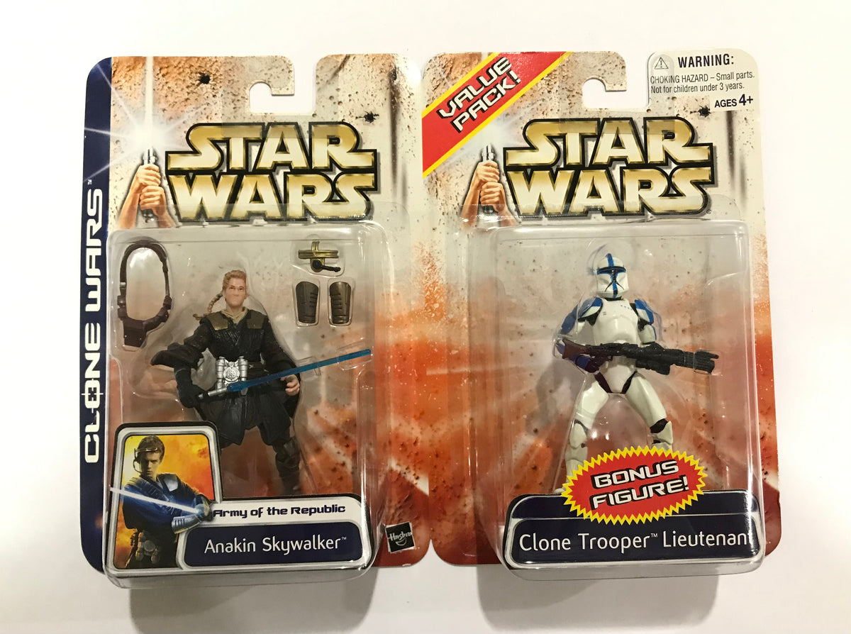 Anakin Skywalker y Clone Trooper Lieutenant