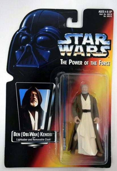 Ben (Obi-Wan) Kennobi with Lightsaber and Removable Cloak
