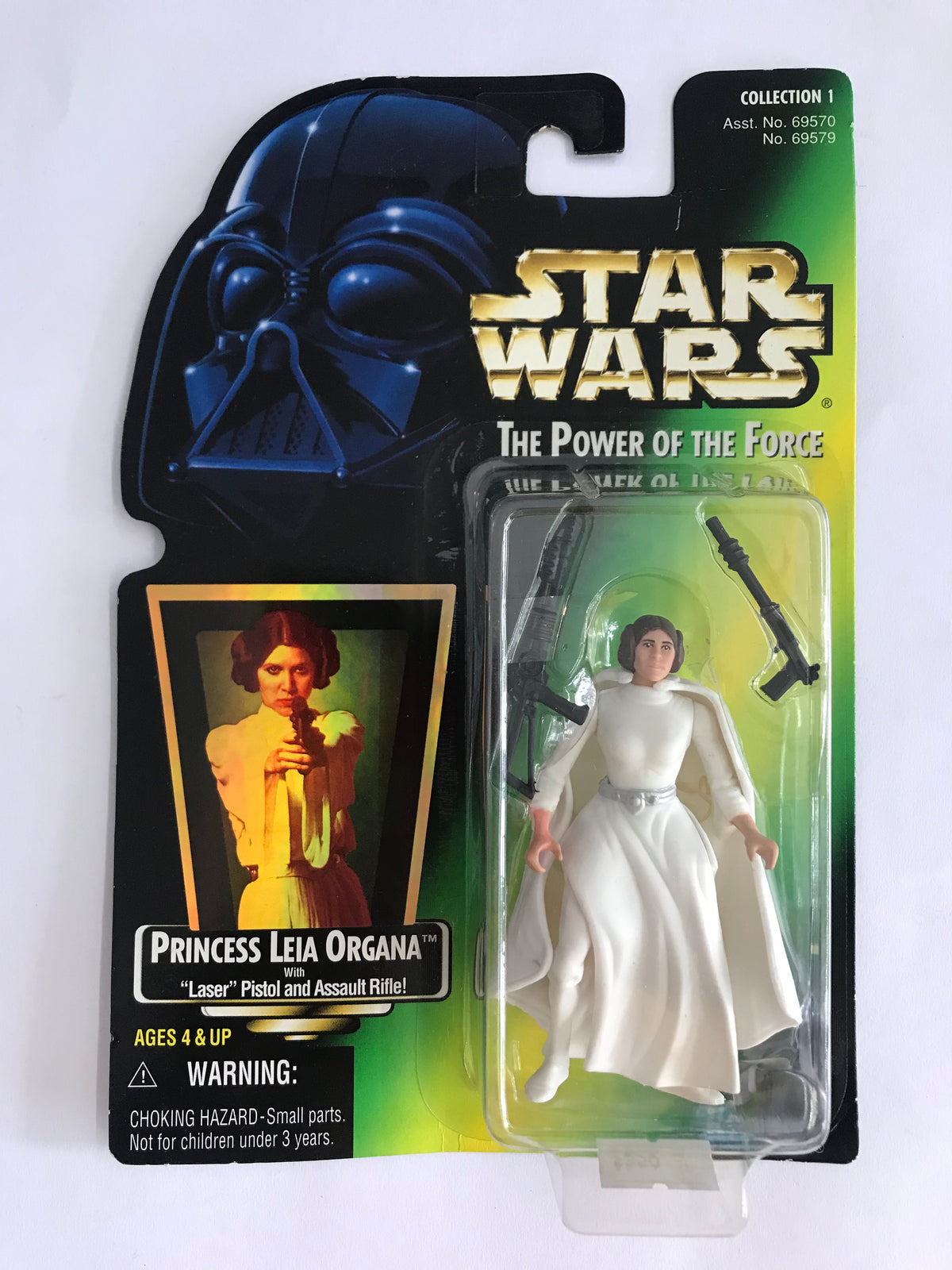 Princess Leia Organa With "Laser" Pistol And Assault Riflle