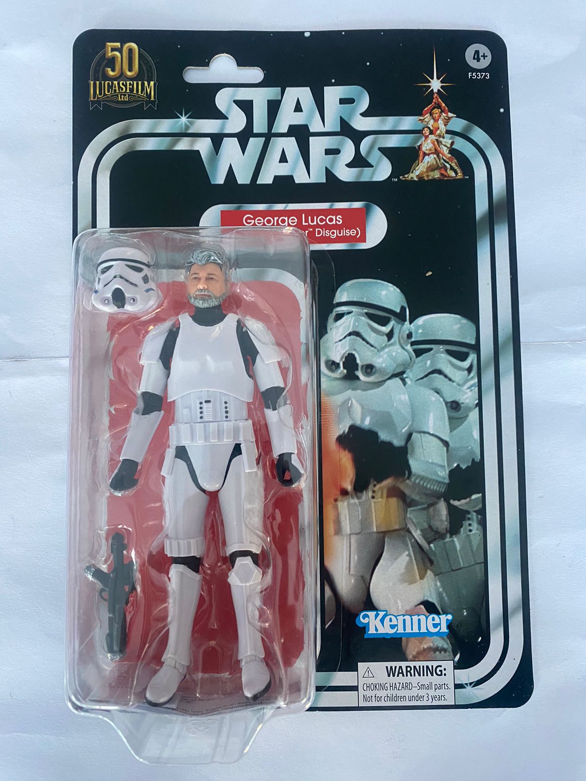 George Lucas ( In Stormtrooper Disguise )