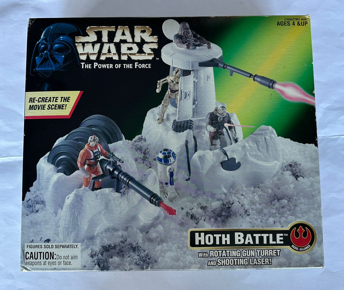 Hoth Battle with Rotating Gun Turret